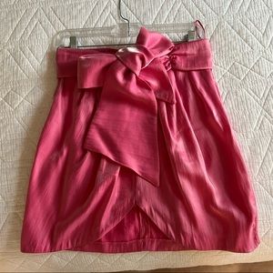 Pink Zara Mini Bow Skirt